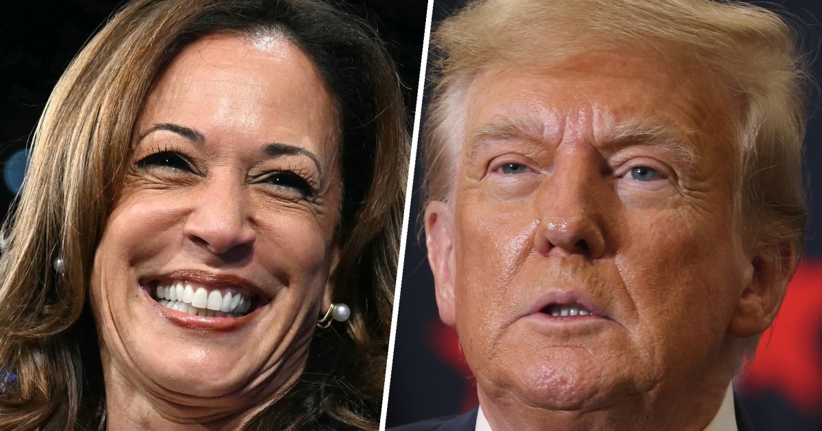 New poll shows Harris with a lead greater than margin of error agai...